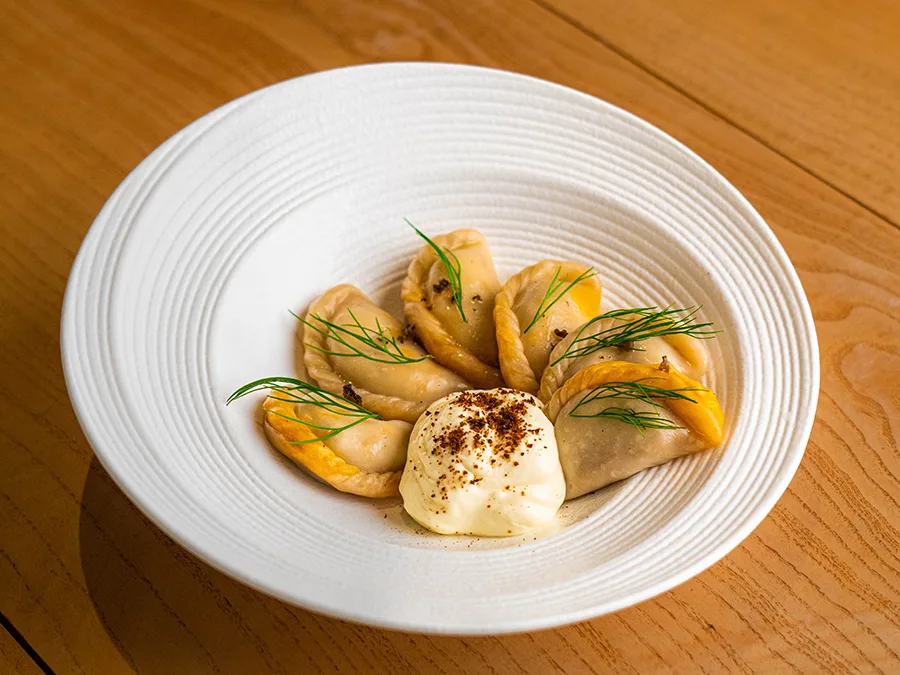 vareniki_cabbage_truffle_yoy_restaurant_dubai