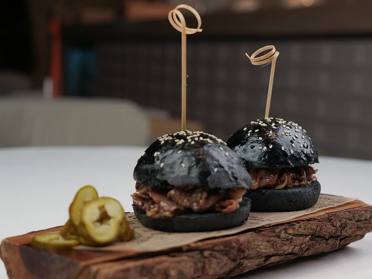 angus cheese steak slider