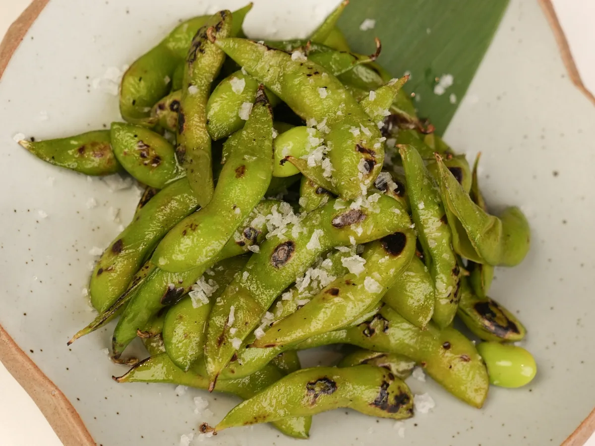 grilled endamame